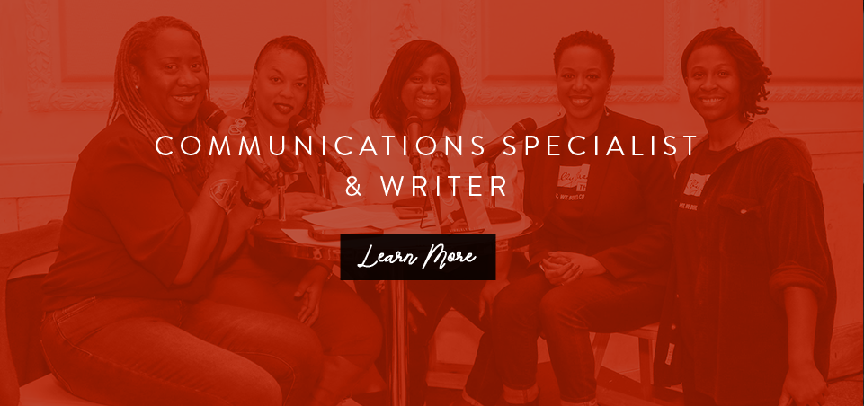 Communications Specialist & Writer